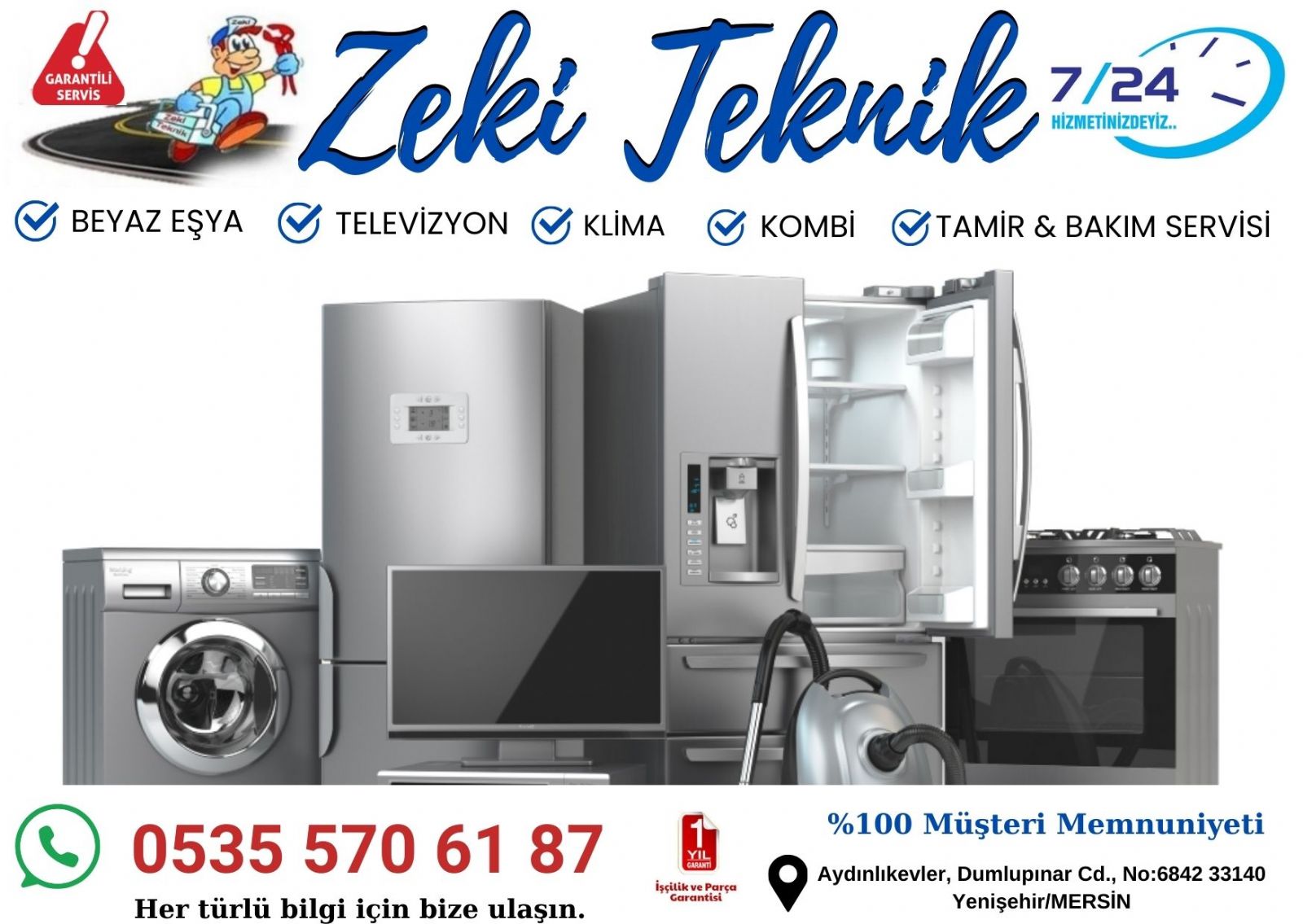 Mersin Yenişehir Beko Servisi